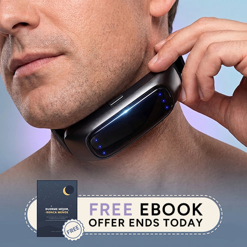 Smart AI Anti-Snoring Wearable | Gentle Vibration Sleep Aid for Peaceful Nights
