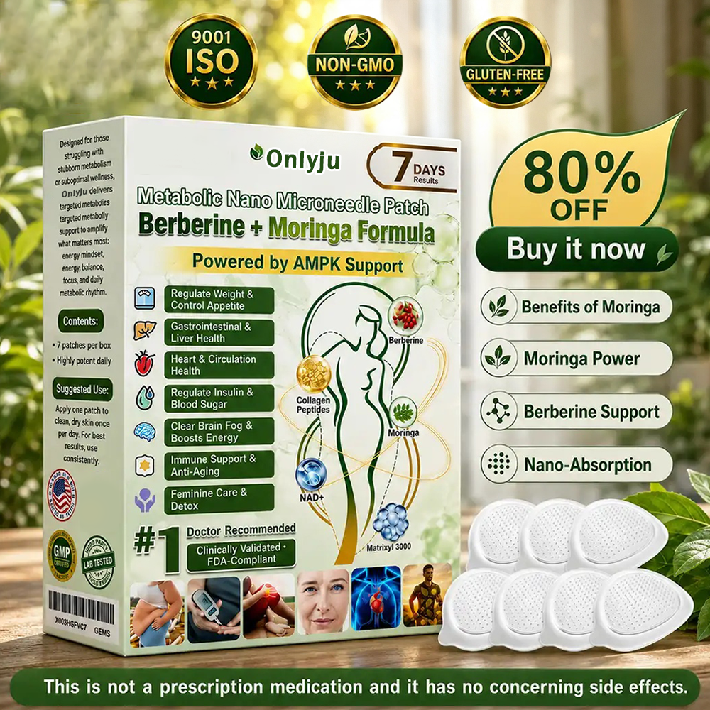 Onlyju® — 10-in-1 Nano Patch One patch. Daily support for weight, energy & balance.