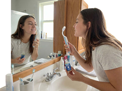 Advanced Enamel Repair & Whitening Kit (Includes Free LED Mirror)