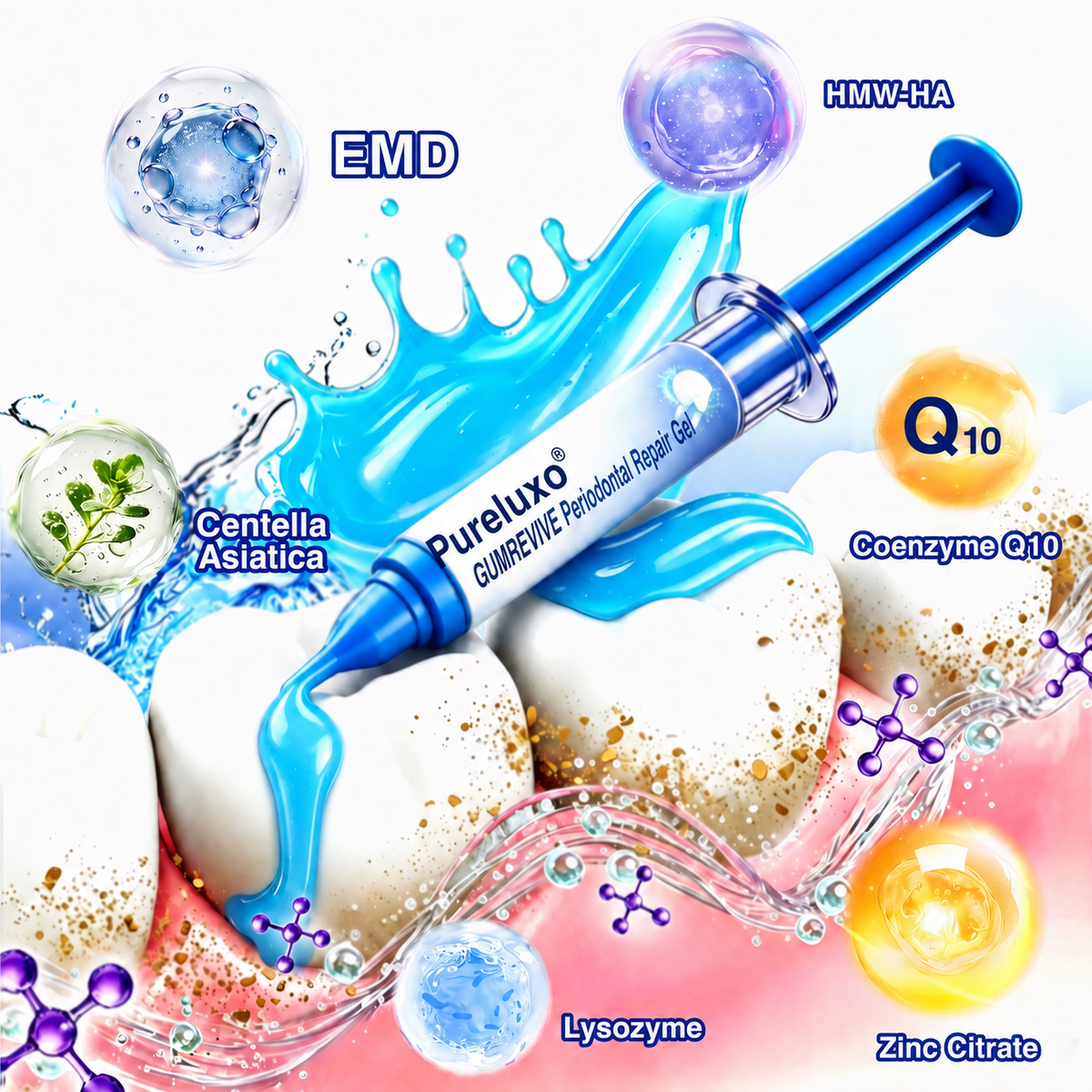 🦷  periodontal repair gel 🧑‍⚕️